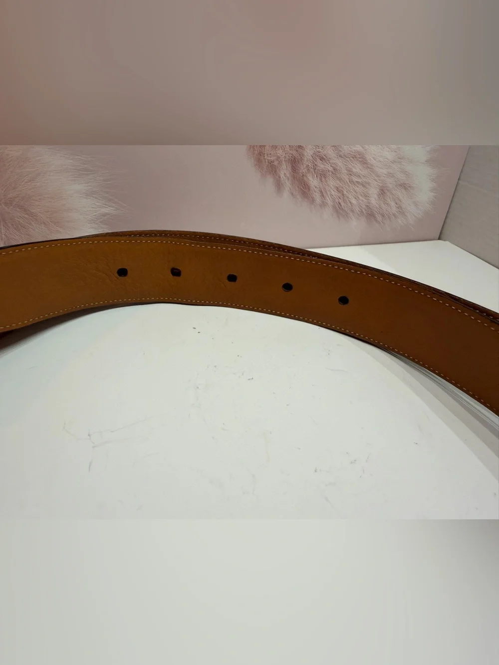 Trafalgar leather belt